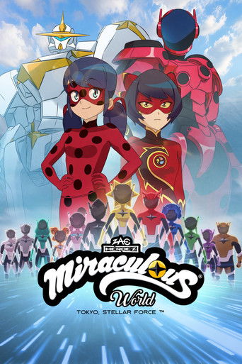 Poster for Miraculous World, Tokyo: Stellar Force